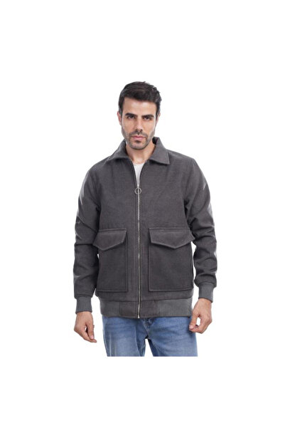 COUP - جاكيت عصري بأكمام طويلة 1700294-فحمي L