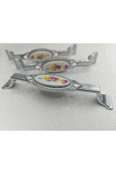 YAREN METAL MOBİLYA AKSESUARLARI GAZEL D-2 128mm ΧΡΩΜΙΟ