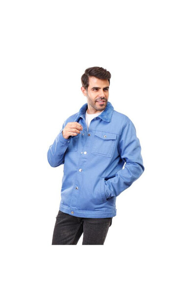 COUP - Men's Casual Jacket with Long Sleeves 1700199-INDIGO M