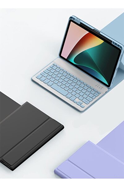 AWH iPad Mini 6 Keyboard Case, Detachable Bluetooth, Pencil Charging Holder, Magnetic Cover.