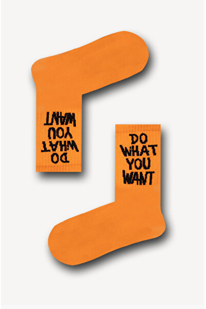 Bidigago Do What You Want Written Athletic Socks