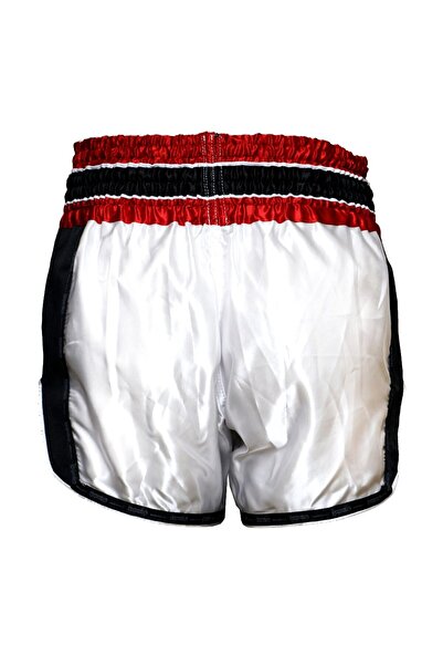 Dragondo MT3075 Retro NEO Muaythai Şortu Beyaz Muay Thai Şort