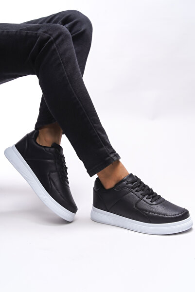 Riccon Jamethil Men's Sneakers 0012110   Black and White