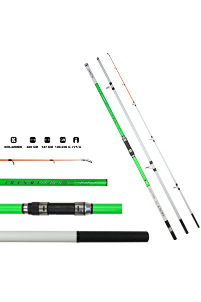 Sunset Ocean Immersion Hybrid 420 Mn Surf Kamışı 100-200 G