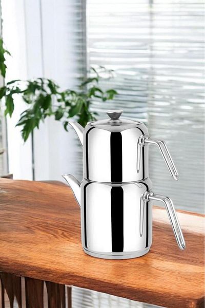 Rossel Premium Medium Size Clover Dream Teapot Metal Handle - Simple Design