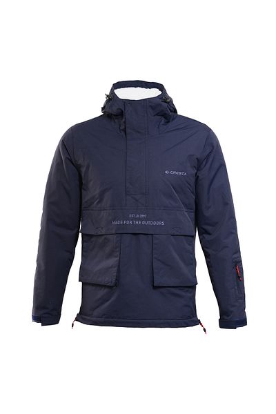 Cresta Μπουφάν για σκι / Snowboard / Outdoor με κουκούλα Navy Blue Fleece