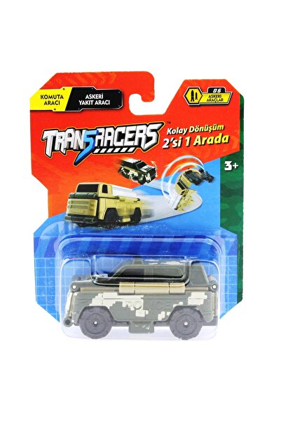 MEGA Transracers Dönüşen Araçlar Askeri Araçlar Komuta Aracı / Yakıt Aracı