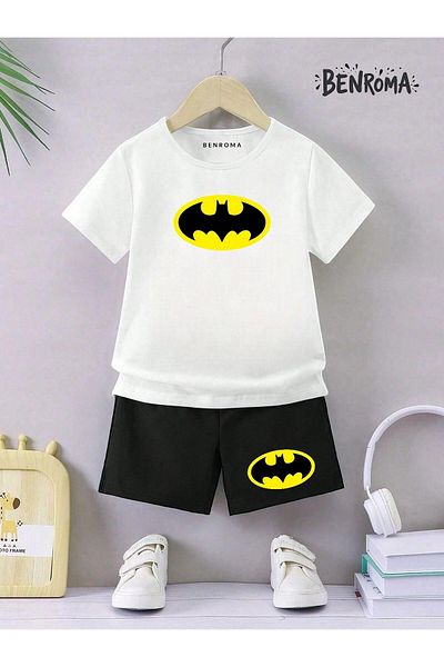 BENROMA Unisex Παιδικό Σετ Σορτς - Character Printed