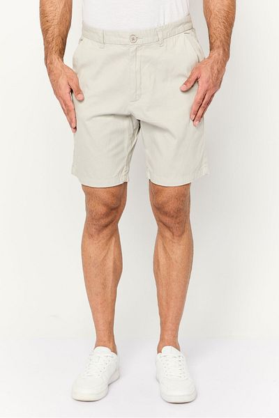 French Connection Men 2 Pieces Solid Chino Shorts, Slate Blue