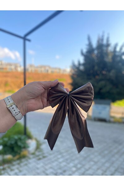 Utku MOTO Kadın Şık Yaldızlı Fiyonk Toka Zarif Saçlara Özel (PENS'Lİ) Hediyeli