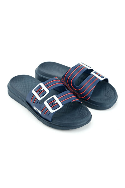 GEZER Erkek Yazlık Eva Islak Zemine Uygun Günlük Ev Bahçe Havuz Banyo Terlik