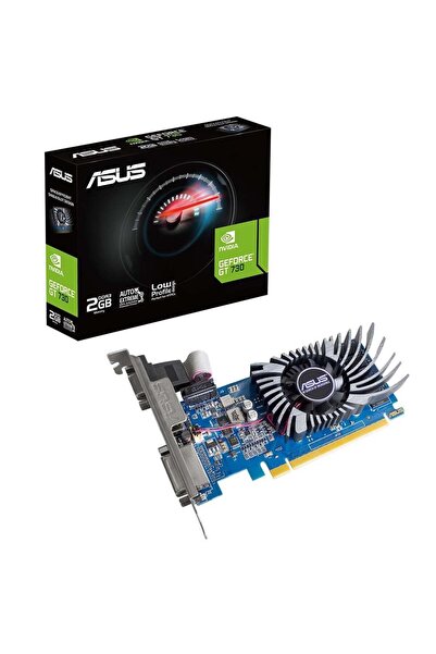 ASUS Nvidia GeForce GT730 2GB 64Bit GDDR5 (Analog+HDMI+DVI) Ekran Kartı GT730...