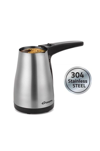 CONTİ Conti Ckc-321 - Crazy Steel Coffee Pot, Electric and Inox