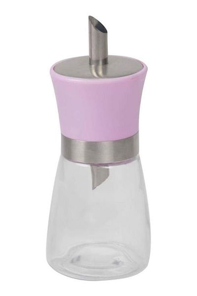 SİHİRLİ AYAKLAR Pink Poured Sugar Bowl - Glass Powder 18 cm