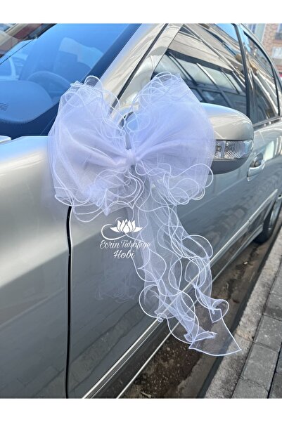 ecrin tuhafiye hobi 10 Adet Özel Tasarım Düğün Arabası Süsü Gelin Arabası Kon...