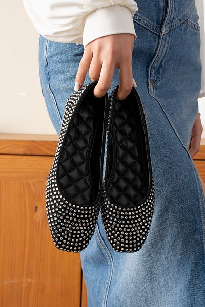 STOCON Balerini de damă, ușoare, confortabile, talpă, ortopedice, din piele de căprioară, pantofi pentru mamă, balerini de acasă