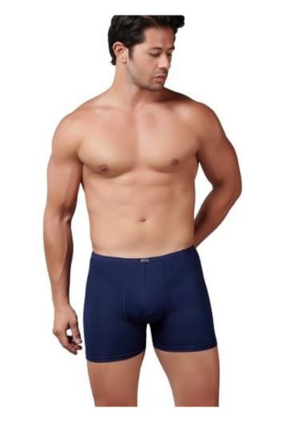 GÜMÜŞ 6 τμχ Ασημί ανδρικό μπαμπού λεπτή μέση Elastane Boxer 8007