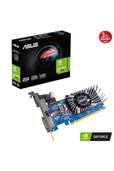 ASUS Gt730 2Gb 2Gd3-Brk-Evo Ddr3 64Bit HDMI Pcie 16X V2.0