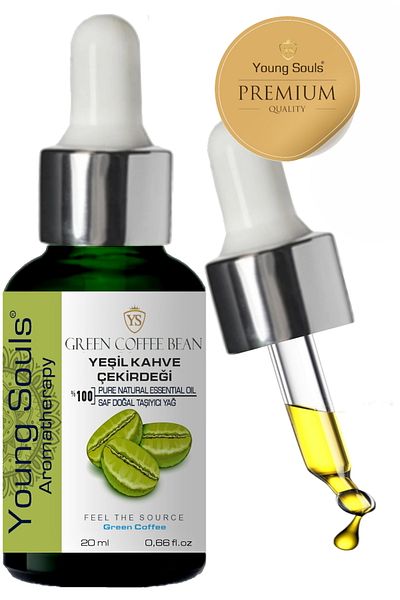 YOUNG SOULS Green Coffee Bean Carrier Oil - Cold Pressed 20 ml