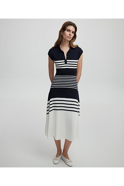 İpekyol Striped Knitwear Dress