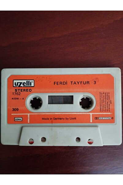 Plakperest FERDİ TAYFUR  – 3 - 1976  Almanya Basım  Kaset / Uzelli - Kapaksız...