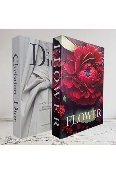 betton Decorative Book Look Openable Box 2 Pieces