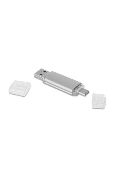 Golden Tech 2 in 1 Double Sided Type-C USB 2.0 64 Gb USB Memory