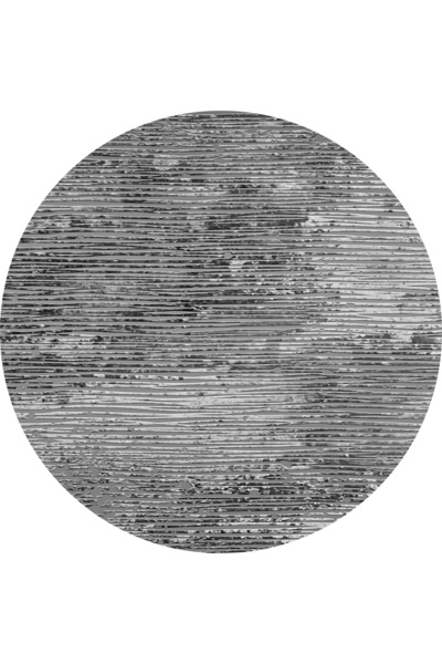 Zeria Home Round Carpet Washable Non-Slip Base Printed Cutting Carpet Runner Kitchen Carpet