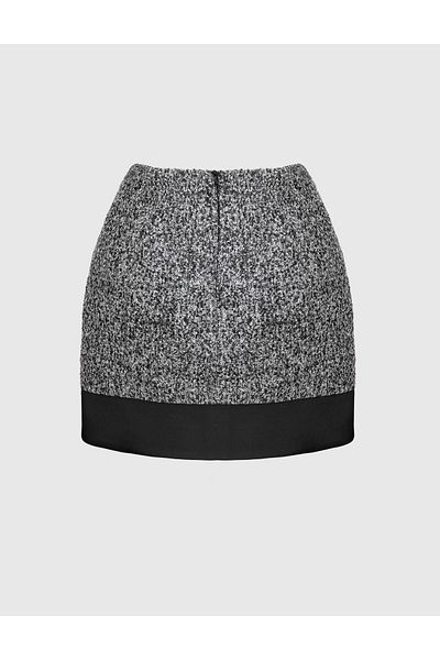 İLVİ Malinalco Women's Gray Skirt
