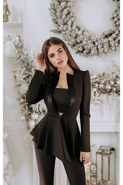 MARE BUTİK New Stylish 3 Piece Set - Jacket, Pants and Crop