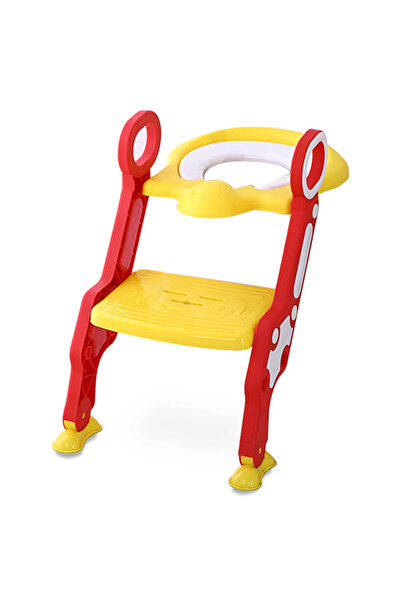 Eazy Kids Step Stool Foldable Potty Trainer Seat - Yellow