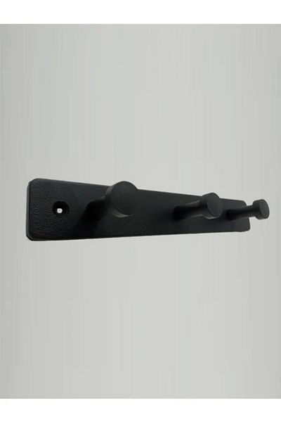 ardini Black Glare Mushroom - Triple Hanger Mat with Adhesive and Screws