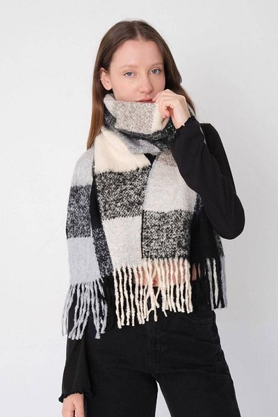 Addax Color Block Shawl - Shawl06-A6 Model