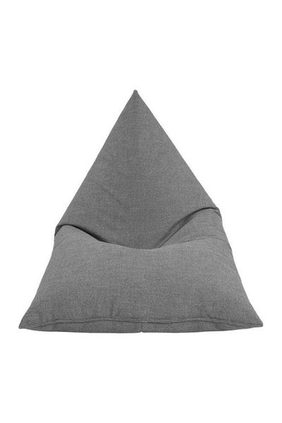 House One Linen Bean Bag Chair with Filing EPS Beads 120x90x80 cm - Light Grey