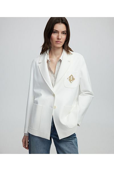İpekyol Jacket with Contrast Embroidery