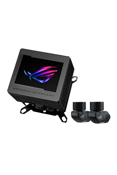 ASUS Rog Ryujın Iıı Wb Cpu Su Bloğu Tam Renkli 3.5" Lcd Ekran Gömülü Vrm Fanı...