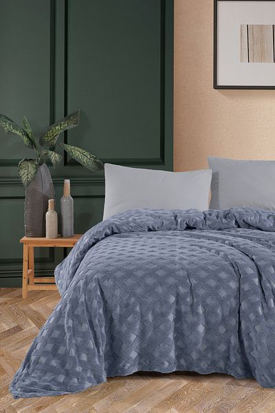 Formeya Wellsoft Jacquard-Doppelbettdecke – Piqué