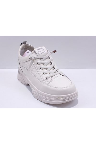 Guja Pantofi din piele cu șireturi din cauciuc (forma este mai mică cu 1 mărime)