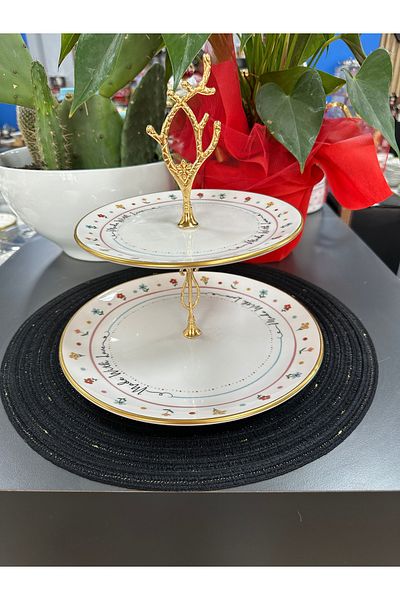 ACAR Livaldi̇ Ceramic Plated Plate