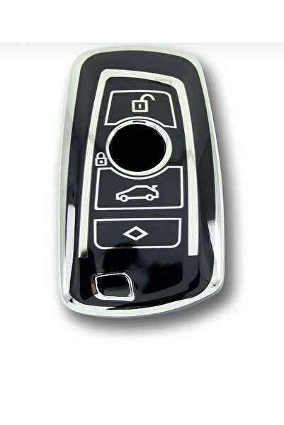 EBG İSTANBUL Bmw 1 3 5 7 Seria X1 X3 X4 X5 F10 F15 F16 F20 F30 F18 F25 M3 Husă cheie Negru Argintiu