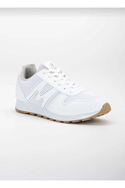 WEBORN Unisex, alb, argintiu, cu șireturi, plasă, respirabil, talpă confortab...