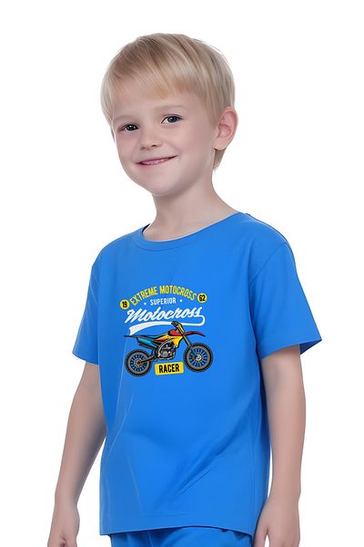 panios kids Set capri și tricou pentru băiat cu imprimeu
