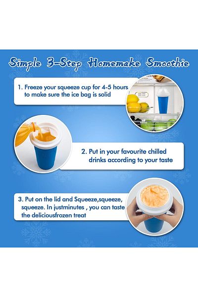 AWH Honbuty Slushie Maker Cup (Blue) (YLY076-BL-SRK)