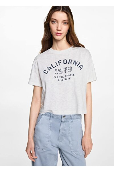 Mango Teen Kratka majica sa natpisom