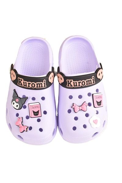 MARKABONİ Kuromi My Melody Girls Non-Slip Sole Slippers Pool Beach Sandals