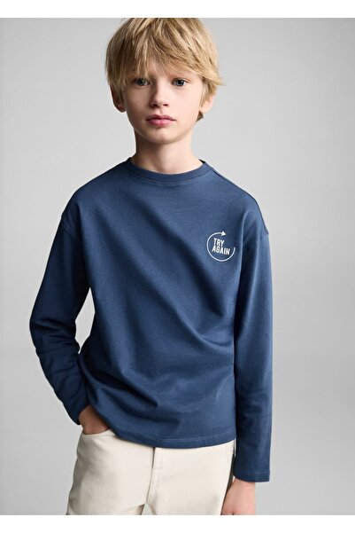 MANGO Kids Yazılı Tişört