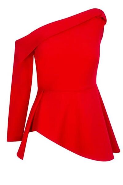 Kupa Kızı Mar de Moda Kol Detaylı Şık Takım