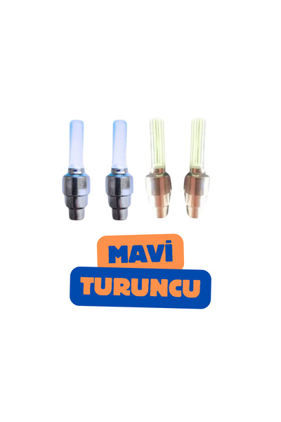 Vekorr 2 Çift Renk Seçenekli Bisiklet Araba Motor Tekerlek Kapak Lambası Hare...