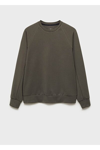MANGO Man Regular kesim ısı düzenleyici sweatshirt