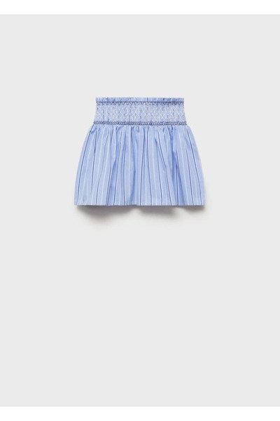 MANGO Kids Pileli kısa etek